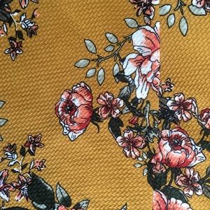 Off-Shoulder Floral Dress